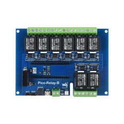Raspberry Pi Pico Industrial 8-Channel Relay Module - 4