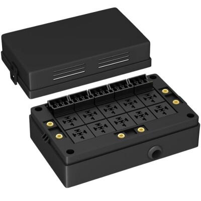 RB-R10F15 15-Way Automotive Relay and Fuse Box - 1
