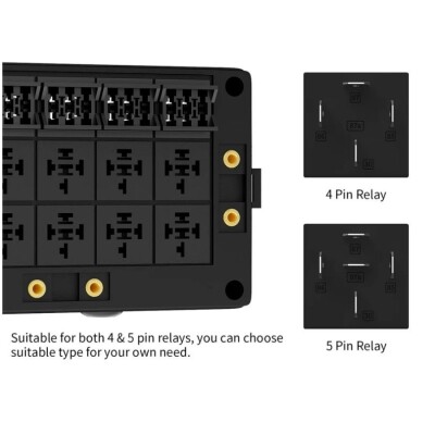 RB-R10F15 15-Way Automotive Relay and Fuse Box - 3