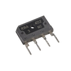RBA-402 - 4A 200V Tarak Tip Köprü Diyot