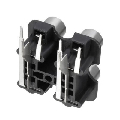 RC14 3.5mm İkili Stereo RCA Jack Dişi - PCB Tip - 2
