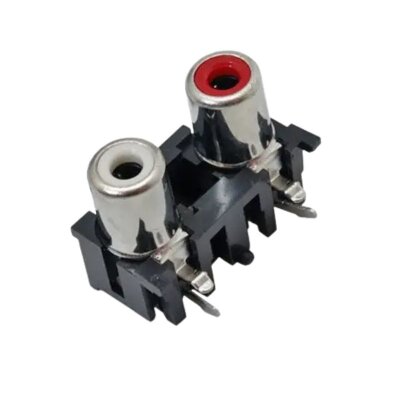 RCA-209 3.5mm Stereo RCA Jack Dişi - PCB Tip - 1