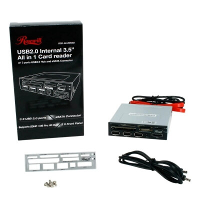 RCR-AK-IM5002 Çok Fonksiyonlu 8-in-1 USB 2.0 Dahili Kart Okuyucu - 1