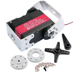 RDS5180 80KG Digital Servo Motor 180° - U Servo Bracket Included