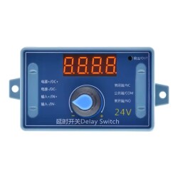 Relay Module with 24V Time Setting with 32 Modes - Boxed