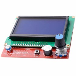 RepRap Ramps 1.4 Uyumlu 128x64 Grafik GLCD Ekran Kiti - Full Graphic Smart - 2