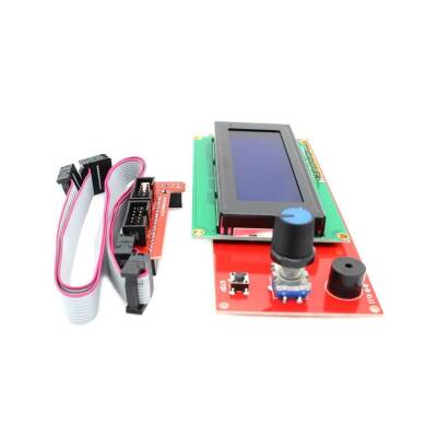 RepRap Ramps 1.4 Uyumlu 4x20 LCD Ekran Kiti - Smart Controller - 2
