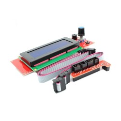 RepRap Ramps 1.4 Uyumlu 4x20 LCD Ekran Kiti - Smart Controller - 3