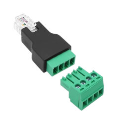RJ11 6P4C Erkek - 4 Pin Vidalı Terminal Dönüştürücü Adaptör - 2