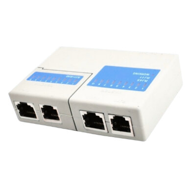 RJ11 RJ45 Ethernet Ağ Kablosu Test Cihazı - 2