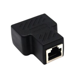 RJ45 1-to-2 Female Splitter Ethernet Connector - 2