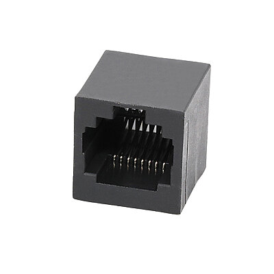 RJ45-5222 8P8C 180° Female Plastic Ethernet Connector - PCB Type - 1