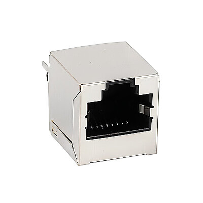 RJ45-5224 8P8C 180° Female Ethernet Connector - PCB Type - 1