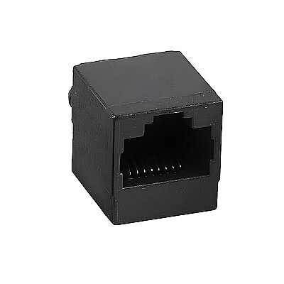 RJ45-5224 8P8C 180° Female Plastic Ethernet Connector - PCB Type - 1