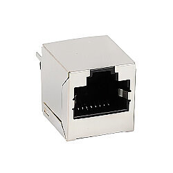 RJ45-5224 8P8C 180C Dişi Ethernet Konnektörü - PCB Tipi - 1