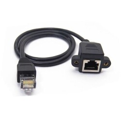 RJ45 5m Panel Type Ethernet Extension Cable
