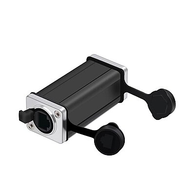 RJ45-63 Female-to-Female Coupler - Waterproof - 1