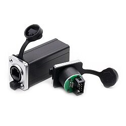 RJ45-63 Female-to-Female Coupler - Waterproof - 2
