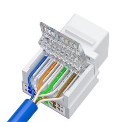 RJ45 CAT5e Keystone Ethernet Soketi - 4