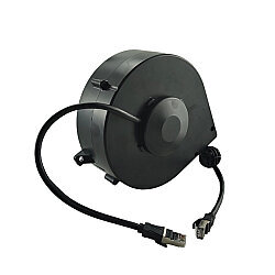 RJ45 CAT6 Makaralı Ethernet Uzatma Kablosu - 6m - 1