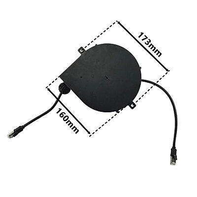 RJ45 CAT6 Makaralı Ethernet Uzatma Kablosu - 6m - 3