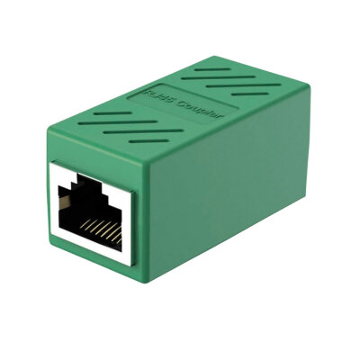 RJ45 Dişi-Dişi Ara Bağlantı Soketi - Yeşil - 1