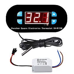Röle Çıkışlı Dijital Termostat 220V Sıcaklık Kontrol Cihazı XH-W1308