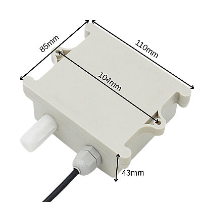 RS-O3-I20-2-100P-2 0-100ppm 4-20mA Duvar Montajlı Ozon Sensörü - 3