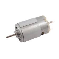 RS555 24V 10000RPM Gearless DC Motor - Double Shaft