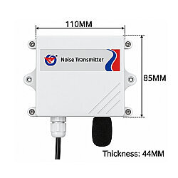 RT-ZS-N01-2 30dB–130dB Wall-Mounted Sound Sensor - RS485 - 2