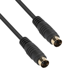 S-Video SVHS 4-Pin Mini DIN Erkek-Erkek Kablo - 2
