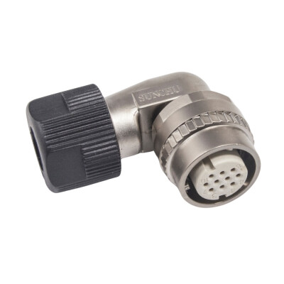 SC-CMV1-AP10S 10-Pin Elbow Type Locking Waterproof Connector - 1