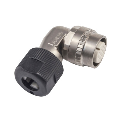 SC-CMV1-AP10S 10-Pin Elbow Type Locking Waterproof Connector - 2