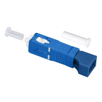 SC/UPC (Male) - LC/UPC (Female) Fiber Optic Converter - 3