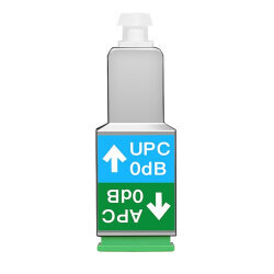 SC/UPC (Male) - SC/APC (Female) Fiber Optic Converter