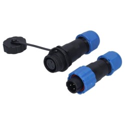 SD13 3 Pin 13mm Waterproof Connector Kit