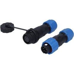 SD13 5 Pin 13mm Waterproof Connector Kit