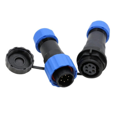 SD16 6 Pin 16mm Waterproof Connector Kit - 1