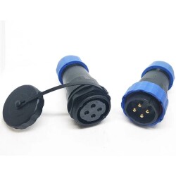 SD28 4 Pin 28mm Su Geçirmez Konnektör Takımı