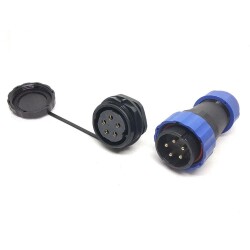 SD28 5 Pin 28mm Waterproof Connector Kit - Panel Type
