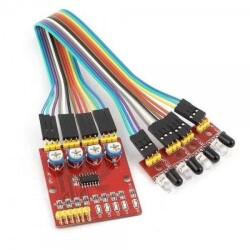 Set of 4 Line Following Sensors