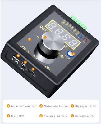 SG-002 Analog ±12V 0-24mA Sinyal Jeneratörü - 5