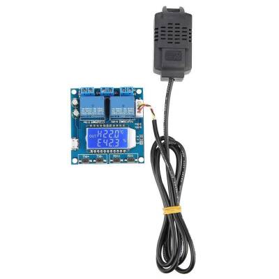 SHT20 Isı ve Nem Kontrollü 2 Kanal Bağımsız Röle Modülü XH-M452 - 1