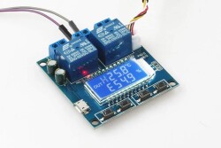 SHT20 Isı ve Nem Kontrollü 2 Kanal Bağımsız Röle Modülü XH-M452 - 3
