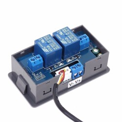 SHT20 Sıcaklık ve Nem Ölçer Ekranlı Röle Modülü - Kuluçka Termostat - XY-WTH1 - 4