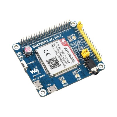 SIM7600E-H 4G Raspberry Pi HAT - 1