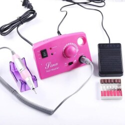 Sina Manikür Pedikür Tırnak Törpü Seti - Pembe