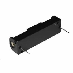 Single Battery Holder for AA Battery - PCB Mounted