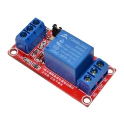 Single Channel 24V High/Low Level Triggered Relay Module - 1
