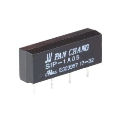 SIP-1A05 5V 1A Reed Röle - 4-Pin